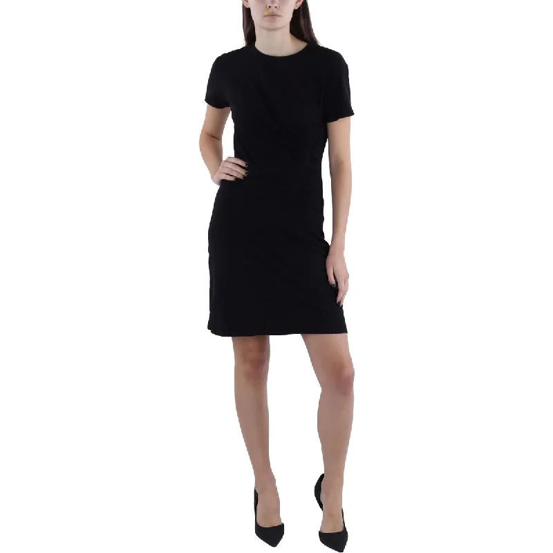 Womens Mini Short Sleeve T-Shirt Dress