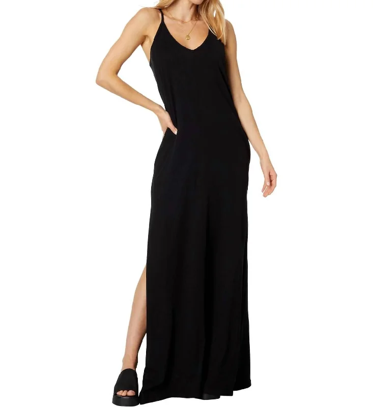 Cami Maxi Dress In Black