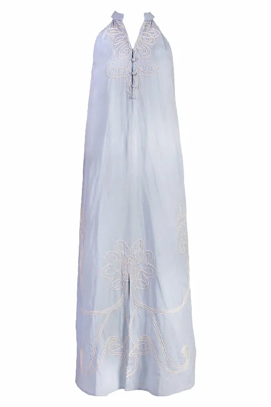 Leigha Maxi Dress In Ice Blue