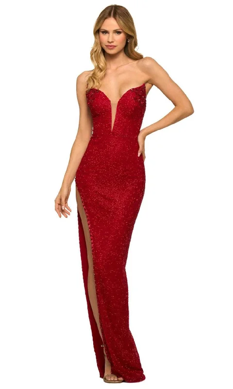 Sherri Hill 55454 - Strapless Plus Size Prom Gown