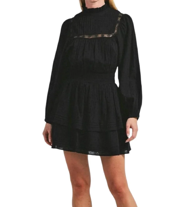 Berit Mini Dress In Black