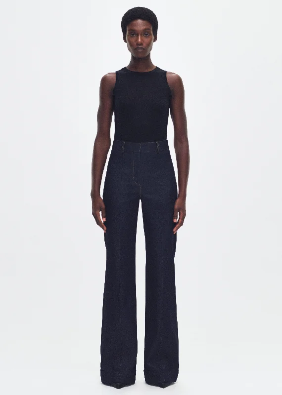 dark rinse denim deeda pant