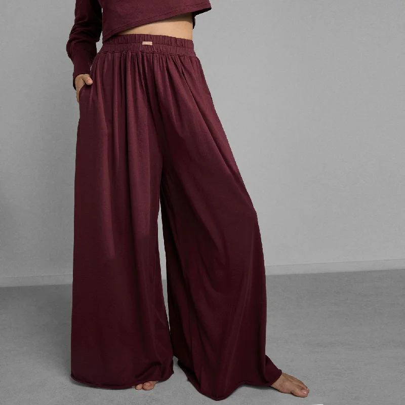 Organic Pima Wide Leg Pant