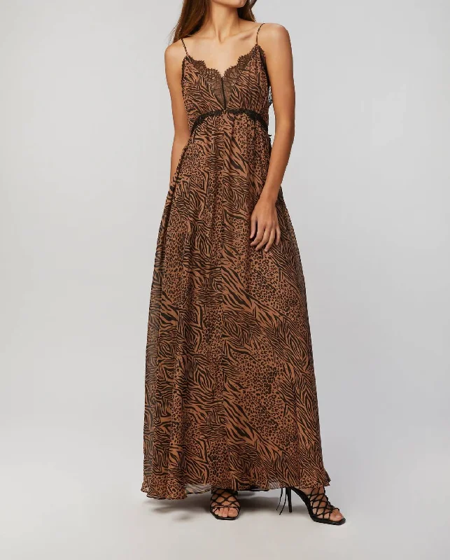 Marley Maxi Dress In Jungle