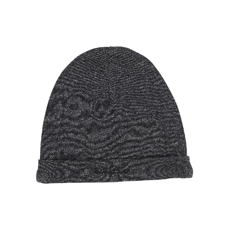 Lilette Heather Logo Beanie - Marled Black