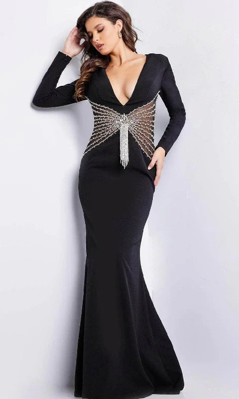 Jovani 26317 - Bejeweled Waist Evening Dress