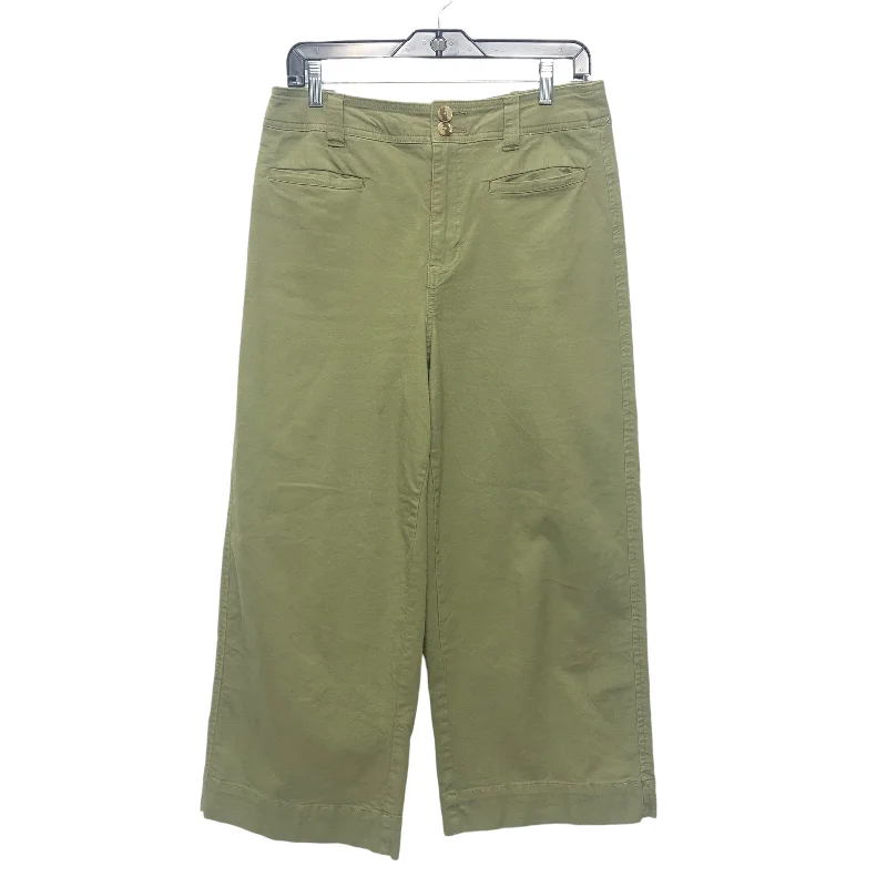 Pants Cropped By A New Day In Green, Size:8