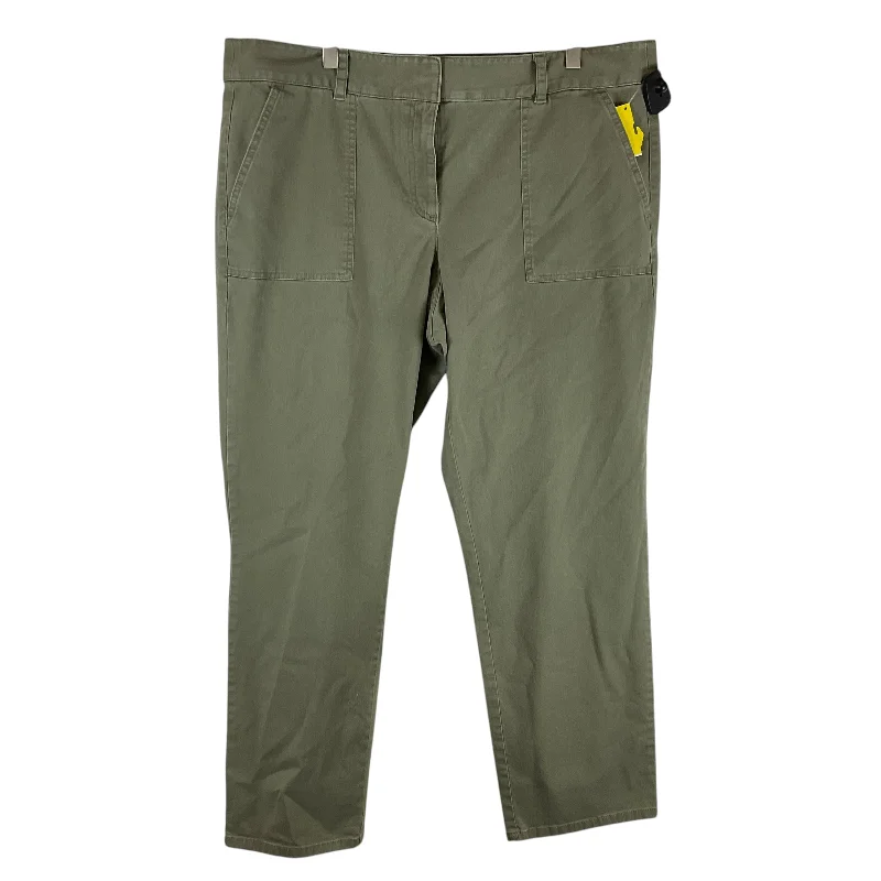 Pants Cargo & Utility By Loft In Green, Size: 16