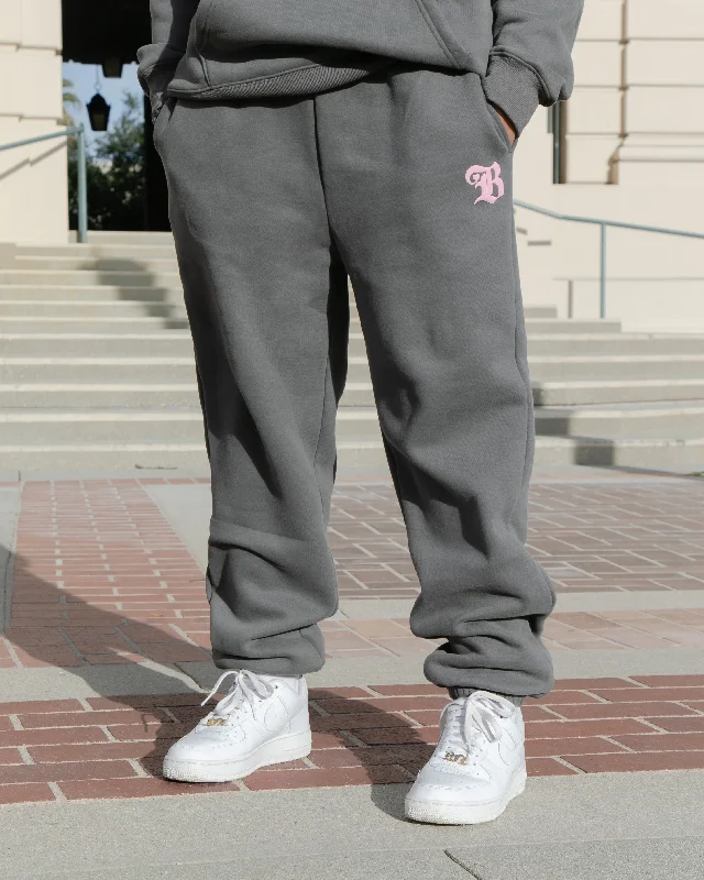 B Love Sweats - Grey/Pink