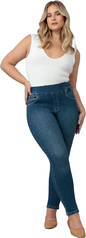 Anna High Rise Skinny Pull-On Jeans - Women's|-|Jean moulant à enfiler à taille haute Anna - Femme