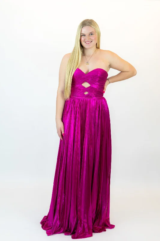 Prom Dress 56437 | Bright Pink