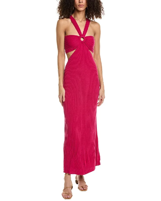 ba&sh Cutout Maxi Dress