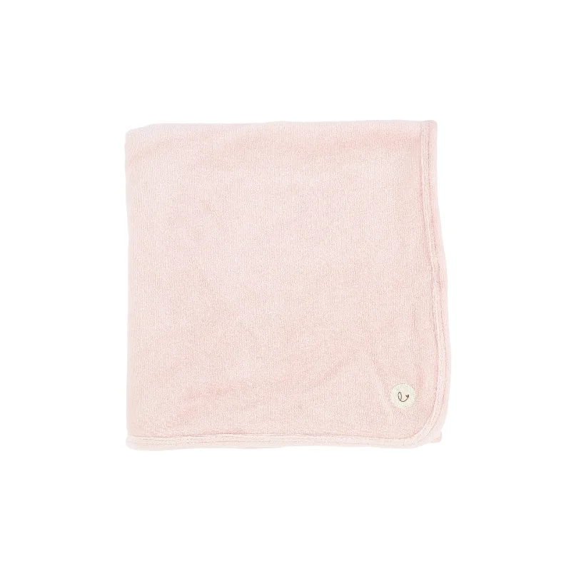 Lilette Velour Blanket - Light Pink