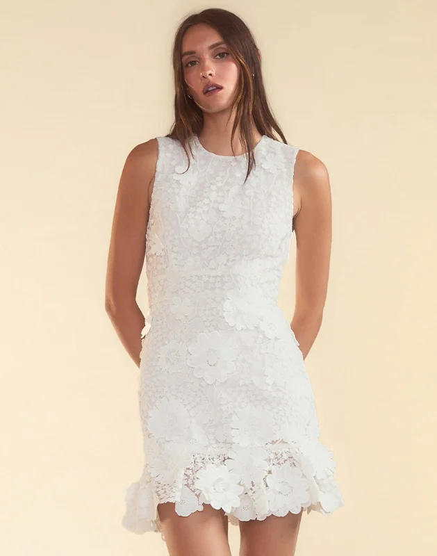 Blooming Lace Cocktail Dress